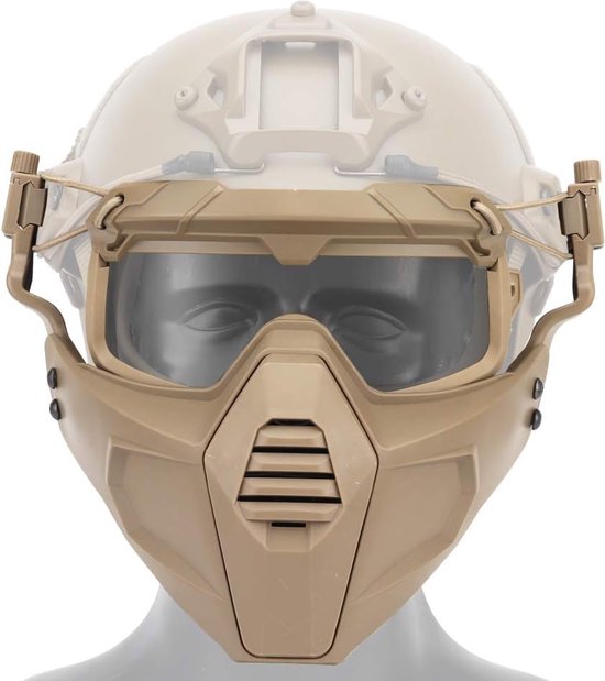 Airsoft Masker - Airsoft Helm - Paintball Masker - Airsoft Bescherming - Airsoft Accesoires - Airsoft Kleding