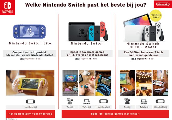 Nintendo Switch OLED - Wit - Nintendo