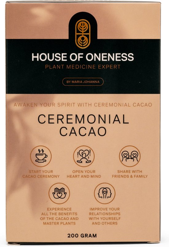 Ceremoniële Cacao- 200 gram