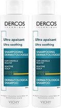 Vichy Dercos Shampooing Ultra Lissant - cheveux secs - 2x200ml