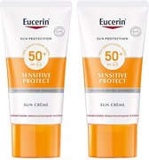 Eucerin Sun Sensitive Protect Crème SPF 50+ 2x50ml