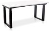 Zit-sta bureau elektrisch verstelbaar - MRC PRO SOLID NEN-EN 527 | 180 x 80 cm | frame zwart - blad wit | memory functie met USB | 200kg draagvermogen