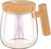Clixify Mug Durable IP67 - Cup to Go - Tasse - Mug - Tasse - Tasse auto-mélangeuse - 400ML - Tasse auto-mélangeuse transparente - Tasse électrique - Tasse en acier inoxydable - Tasse auto-mélangeuse - Tasse à Café - Tasse drôle - Tasse à Café