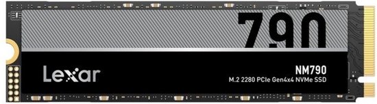 Lexar NM790 - Interne SSD - PCI Express 4.0 x 4 - NVMe M.2 - PS5 Compatibel - 1 TB