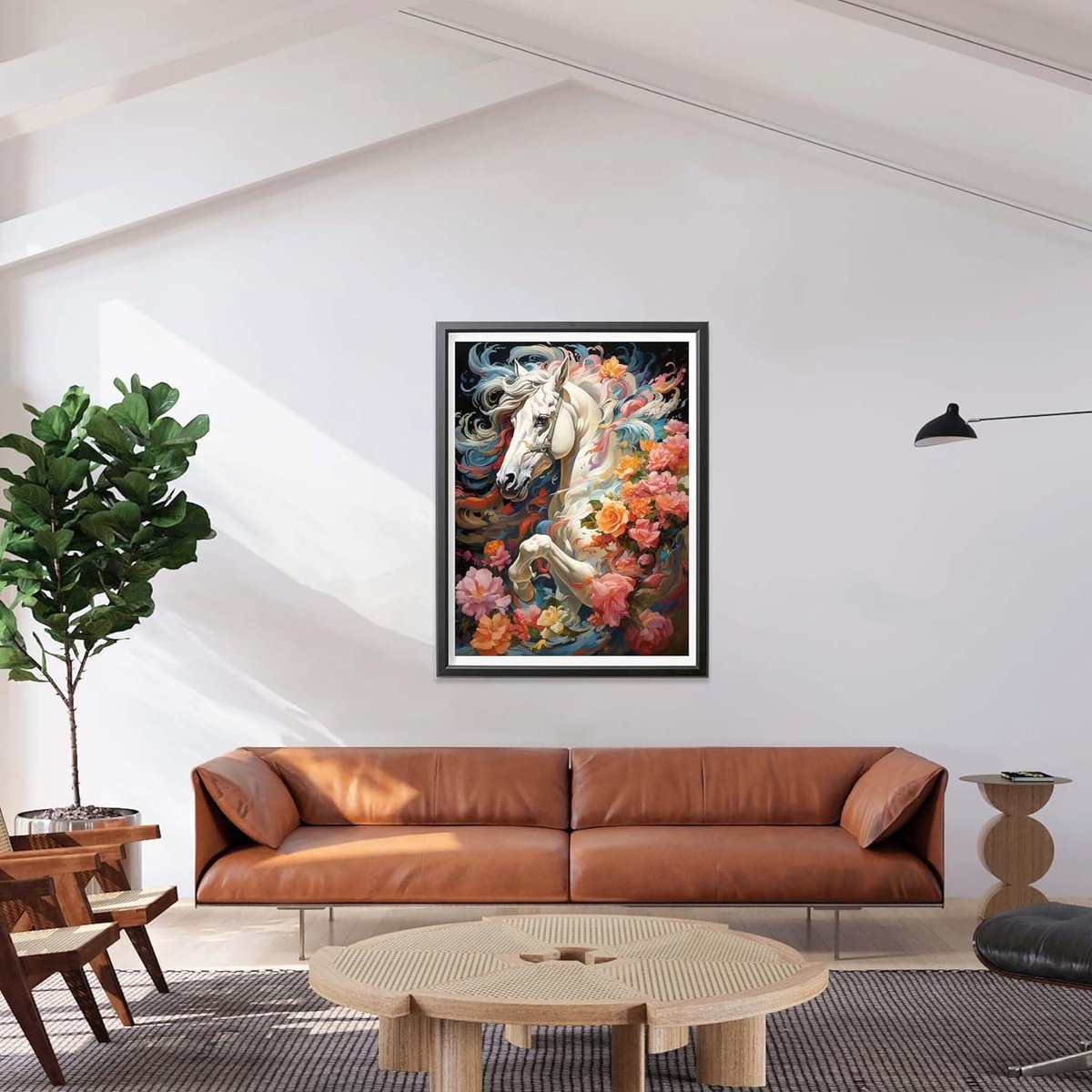 Diamond Painting Paard / Horse Diamond Painting set for adults and children 30x40cm