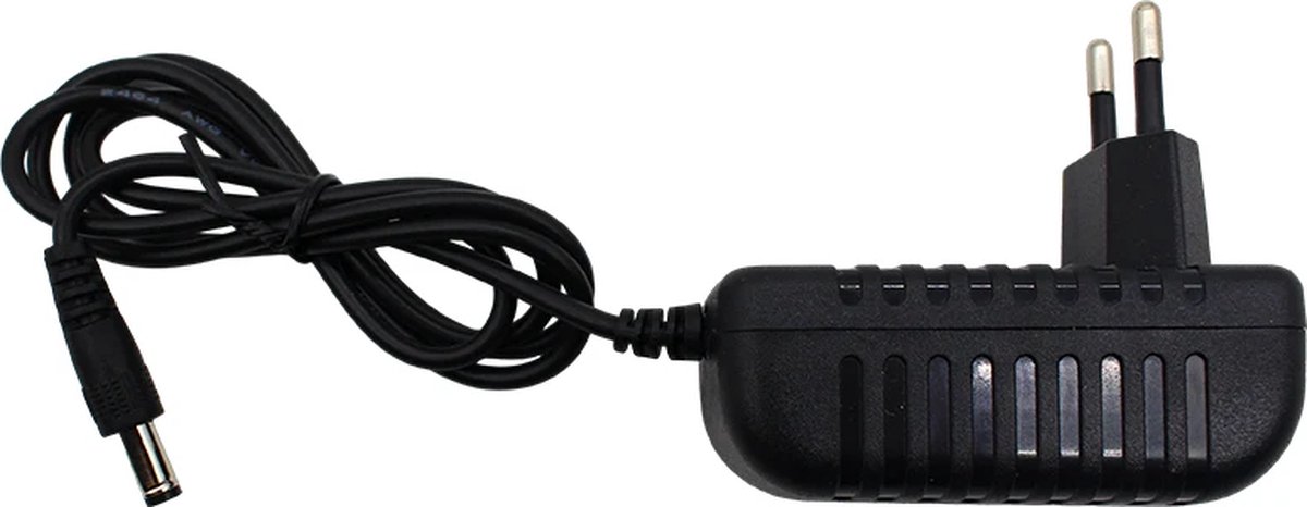 DrPhone VA2 Voeding Adapter AC/DC - 12V 2A - Universele Lader – 50/60hz – Plug 5.5mm x 2.5mm – Zwart — afbeelding 6