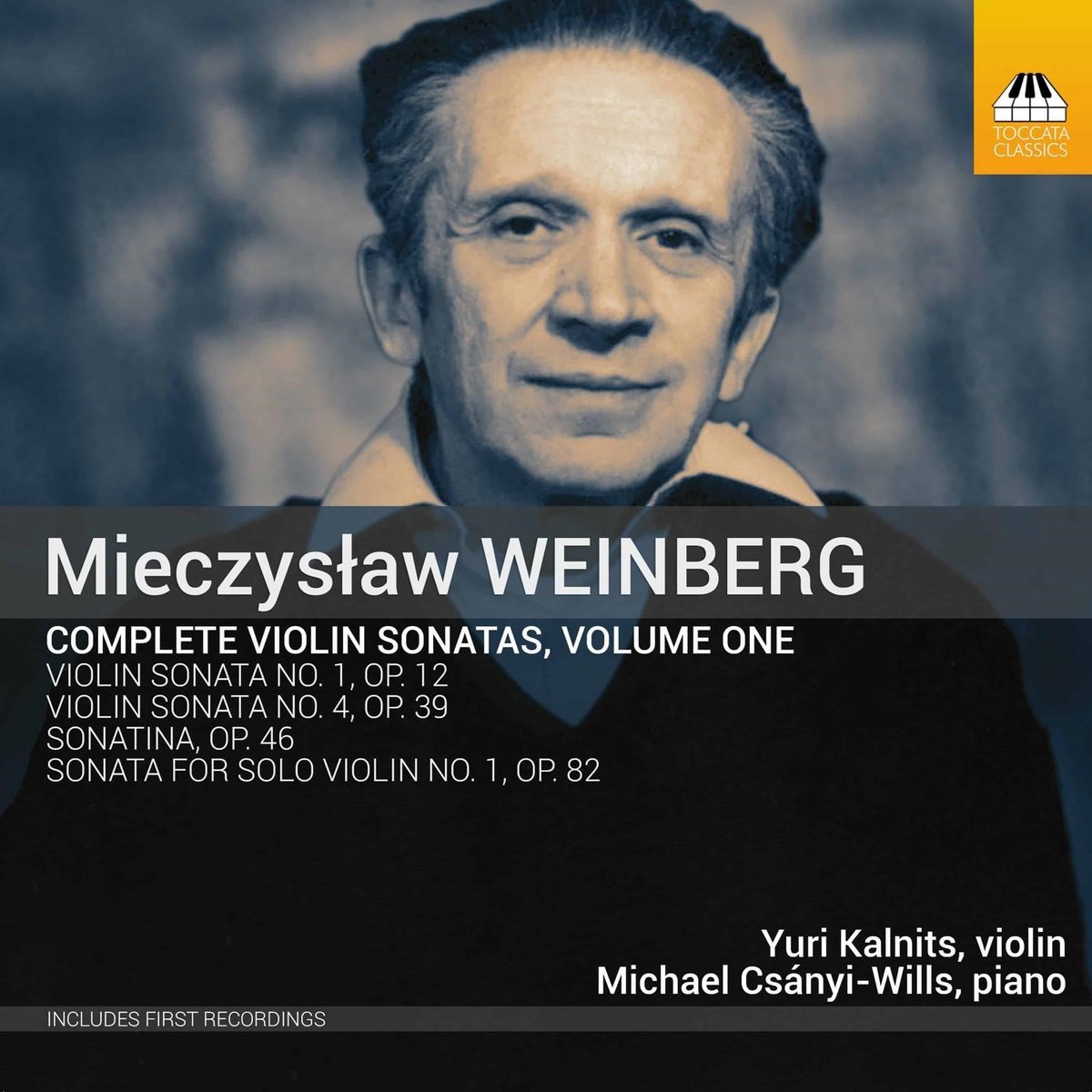 Yuri Kalnits & Michael Csányi-Wills - Weinberg: Complete Violin Sonatas Volume One (CD)