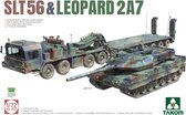 1:72 Takom 5011 SLT56 & Leopard 2A7 Tank Plastic Modelbouwpakket