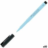 Markeerstiften Faber-Castell Pitt Artist Blauw (10 Stuks)