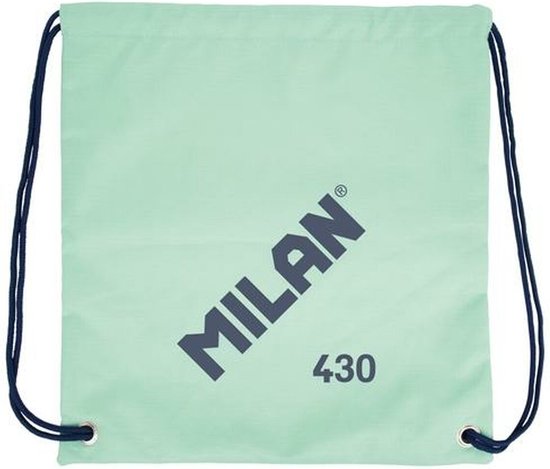 Rugtas Met Koordjes Milan Since 1918 Groen 42 X 34 X 0,7 Cm