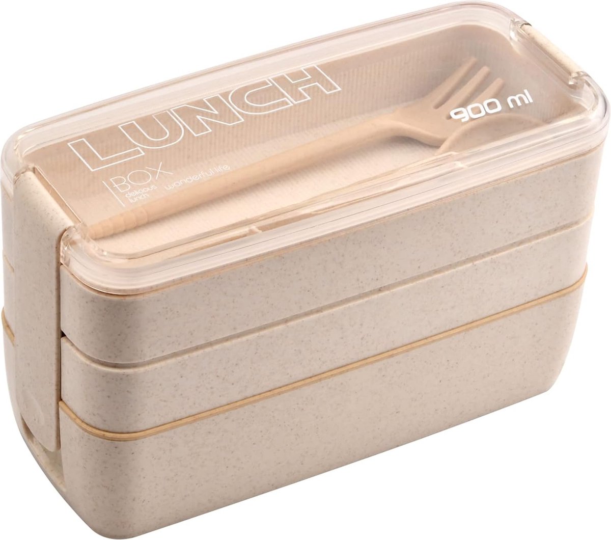 1 pak herbruikbare lunchbox Bento-boxen