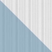 Strepen behang Profhome 571014-GU overschilderbaar vliesbehang licht gestructureerd met strepen mat wit 5,33 m2
