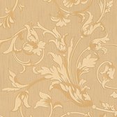 Papier peint aspect textile Profhome 956333-GU papier peint textile texturé à l'aspect textile beige orange mat 5,33 m2