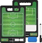 Magnetisch Tactiekbord - Voetbal Tactisch Bord - 34 x 23 cm - Magnetisch en Droog Afwisbaar - Coachen en Training