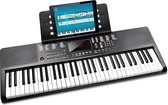 QProductz Piano Électrique - Piano Numérique avec 61 Touches - Piano Électrique avec Écran LCD - Version Professionnelle