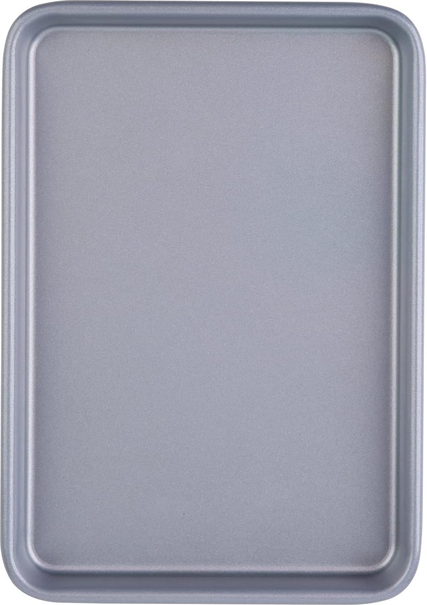 15,5 inch ovenlade set, 2-delige zware bakplaat, anti-aanbakpan (lichtgrijs)
