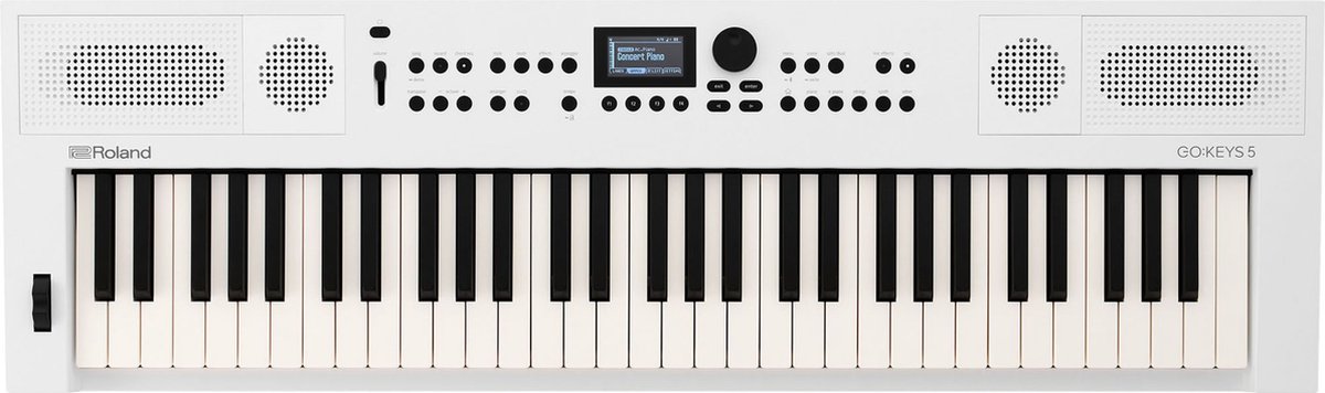 Bol.com Roland GO:KEYS 5 White - Keyboard, 61 toetsen aanbieding