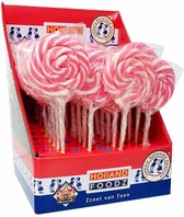 Holland Foodz Spiraallollie Roze - 30 stuks