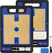 Magnetisch Tactisch Bord Basketbal - Coachingsbord met Stift, Magneten, Wisser - Tactische Markerborden voor Basketbaltraining en Voorbereiding op Wedstrijden