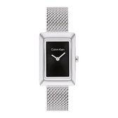 Calvin Klein CK25200399 Styled Dames Horloge - Mineraalglas - Staal - Zilverkleurig - 22 mm breed - Quartz - Druksluiting - 3 ATM (spatwater)