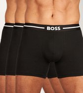 HUGO BOSS Bold boxer briefs (3-pack) - heren boxers normale lengte - zwart - Maat: L