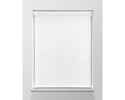 Rolgordijn Verduisterend - Wit - 170x175cm - Full Colour - Met Cassette