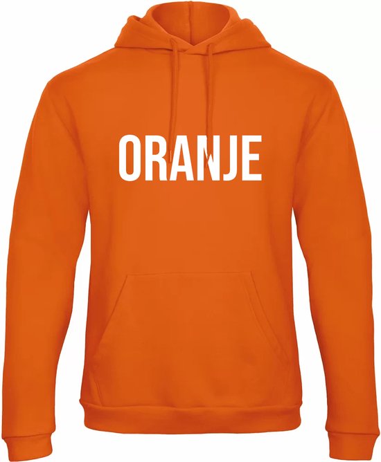 Sweat à capuche Championnat d'Europe Oranje (TAILLE M - FIT UNISEX) | Tenue Oranje | Coupe du monde et championnats d'Europe Tenues de soirée