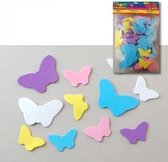 Darice Foamies voordeelverpakking - Vlinder - 160 stuks