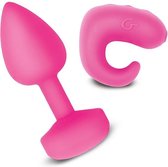 G-VIBE Gkit met Gring Vinger Vibrator en Gplug Vibrerende Buttplug – Roze