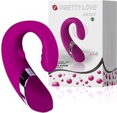 Pretty love Amour Flexibele Clitoris en G-spot Vibrator - roze