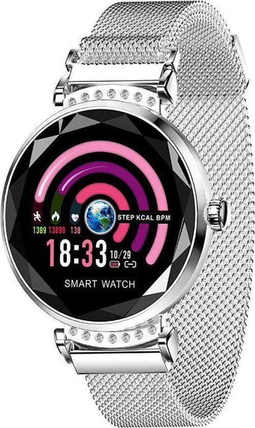 bol.com | SAMMIT® Smartwatch Zilver Met Hartslag-