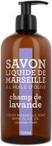 Marseille Zeep Vloeibaar | Handzeep op basis van olijfolie "Champ de Lavande" - lavendel