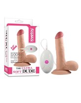 Lovetoy Vibrerende Dildo The Ultra Soft Dude - 19 cm