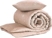De Witte Lietaer Dekbedovertrek Snow 260 X 220/240 Cm Katoen Roze