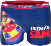 Brandweerman Sam - zwemboxer/zwembroek  - blauw - maat 110