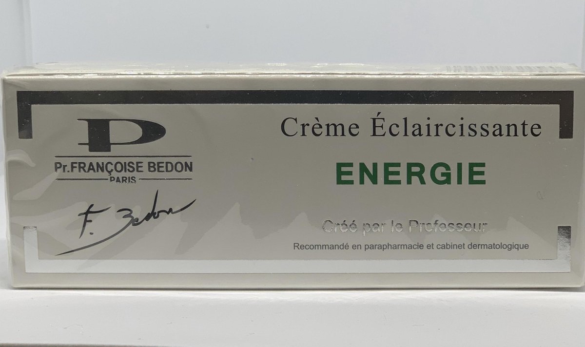 Pr Francoise Bedon - Energie Lightening cream