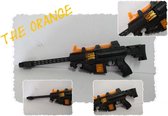 Geweer Flash Gun speelgoed  oranje inc batt