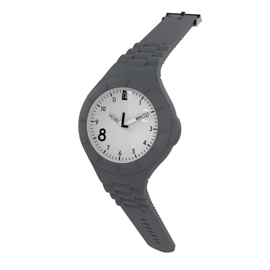 TOO LATE - montre en silicone - MASH UP LORD FAT - Ø 45 mm - GRIS