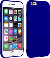 HB Hoesje Geschikt voor Apple iPhone 6 Plus & 6s Plus Donker Blauw - Siliconen Back Cover