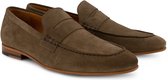 DenBroeck Park Row - Suede Leren herenloafers - Taupe - Maat 42