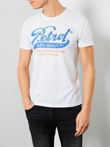 PETROL - T-Shirt SS-R-Neck - Bright White
