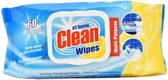 Schoonmaak Doekjes At Home - Clean Wipes - Hygiëne doekjes - Natte doekjes met Citroen Geur