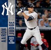 New York Yankees Aaron Judge 2021 12x12 Player Wall Calendar