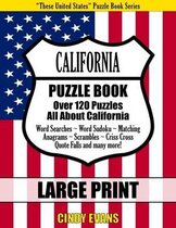 California Large Print Puzzle Book