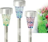 Cole & Bright Mosaic Led Solar verlichting - 6 pack