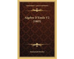 Algebre D'Emile V2 (1805)
