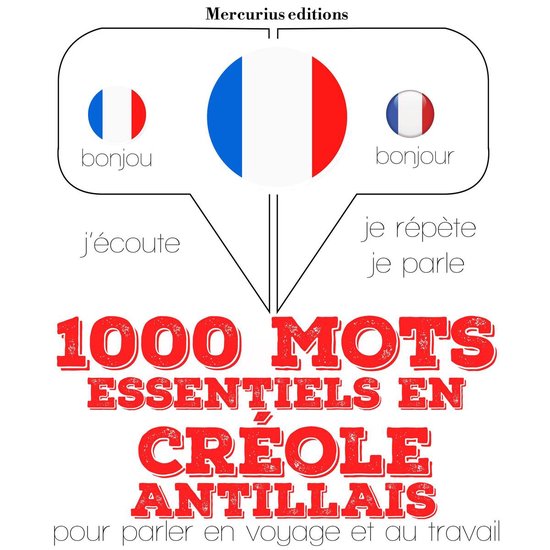 1000 mots essentiels en créole antillais - cover
