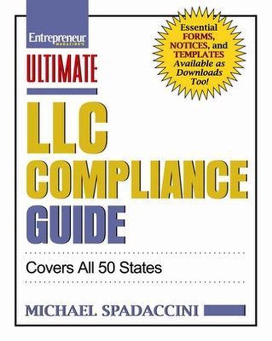 Ultimate Series - Ultimate LLC Compliance Guide - cover
