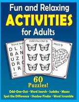 Easy Puzzles- Fun and Relaxing Activities for Adults