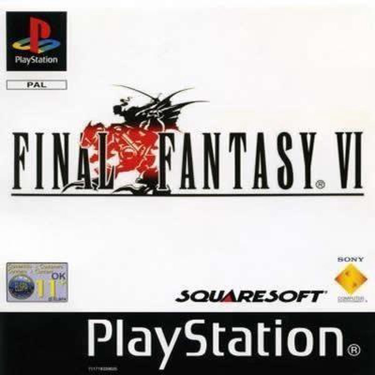 PS1 - Final Fantasy VI + Demo Ff X